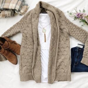 VINCE Chunky Knit Cardigan Sweater